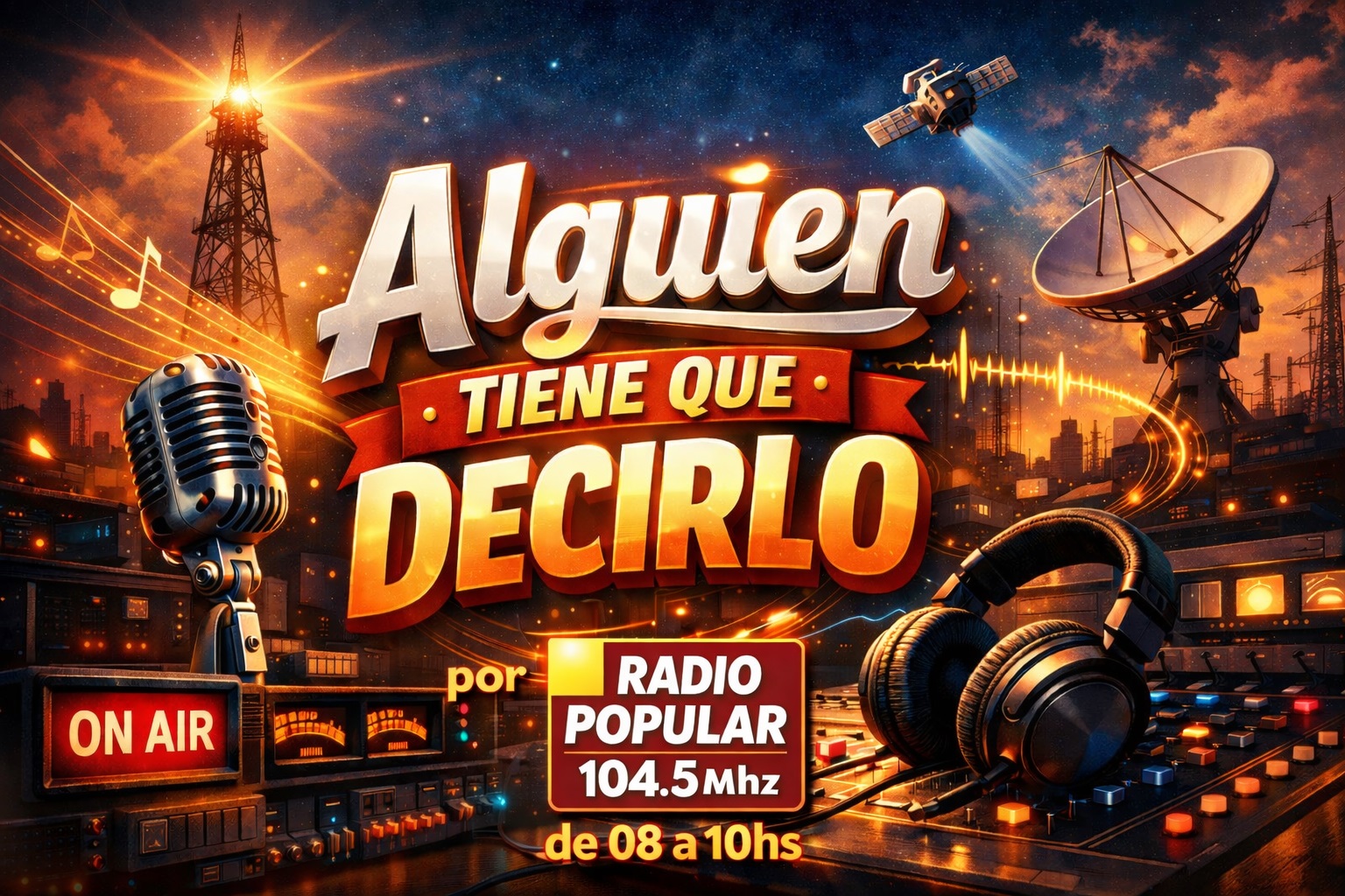ALGUIEN TIENE QUE DECIRLO
